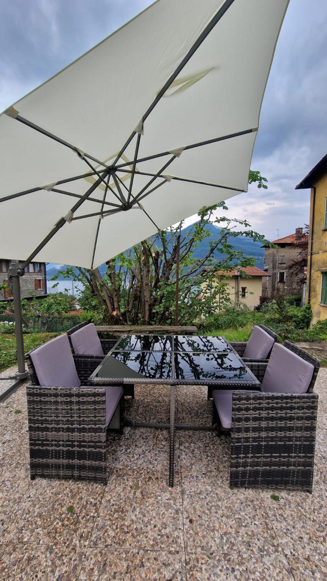 Villetta Con Giardino Privato Cremia Luaran gambar
