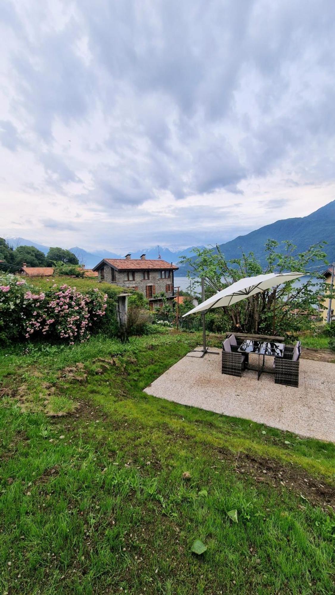 Villetta Con Giardino Privato Cremia Luaran gambar